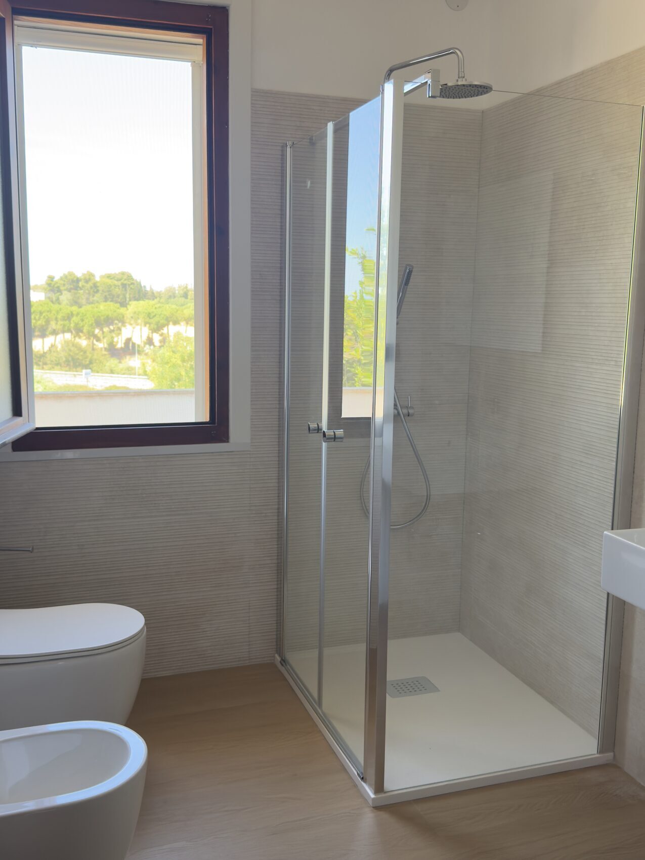 Bagno privato con doccia